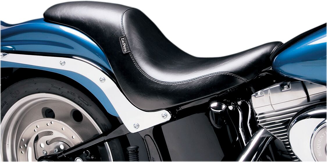 LE PERA LK-860 Sella 2-Up integrale Silhouette Harley Davidson FLSTF 1690 ABS Fat Boy 06>17