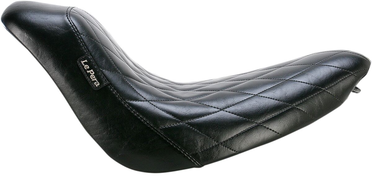 LE PERA LK-007DM Sella PILOTA Bare Bones Harley Davidson FLSTFBS 1800 ABS Fat Boy S 06>17