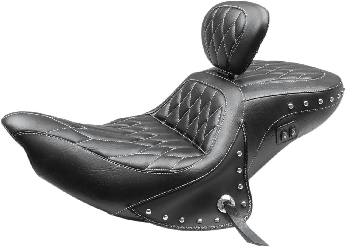 MUSTANG 79664WT Sella touring unica riscaldata INDIAN ROADMASTER 116 ABS 14>24