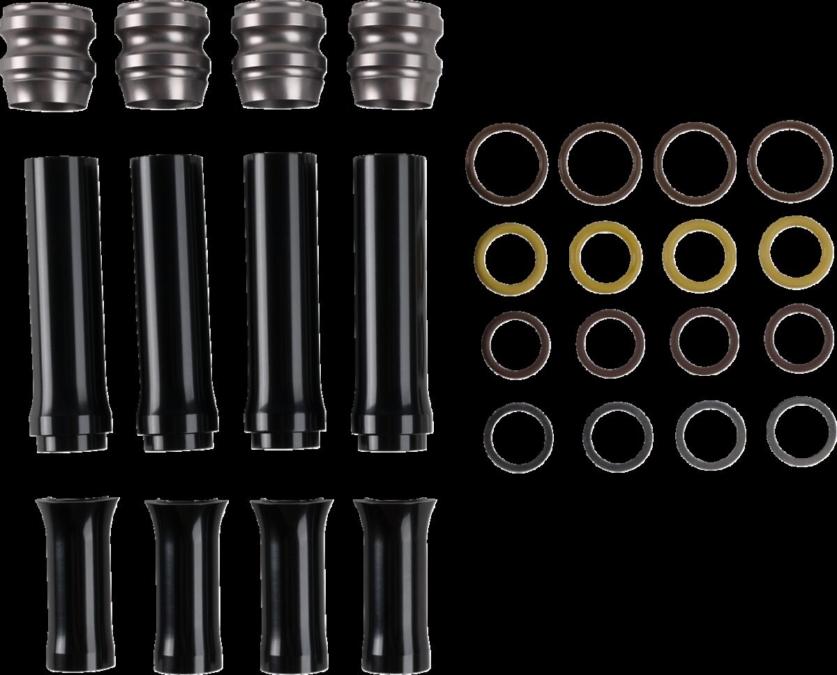 ARLEN NESS 03-637 Kit coperchi tubi asta di spinta HARLEY DAVIDSON MOTORI M-EIGHT 17>24