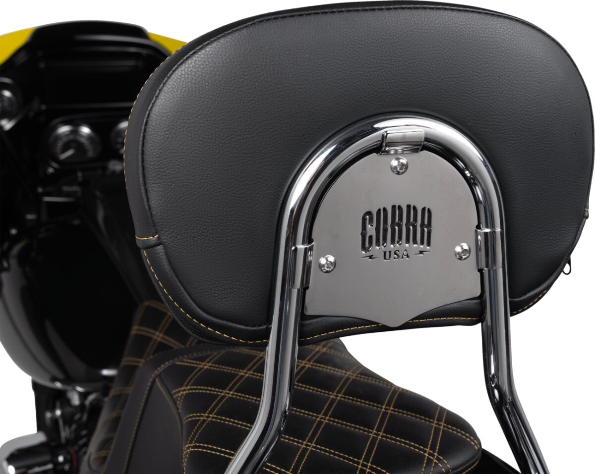 COBRA 602-2000 Schienalino rimovibile HARLEY DAVIDSON FLHX 1923 ABS 09>25