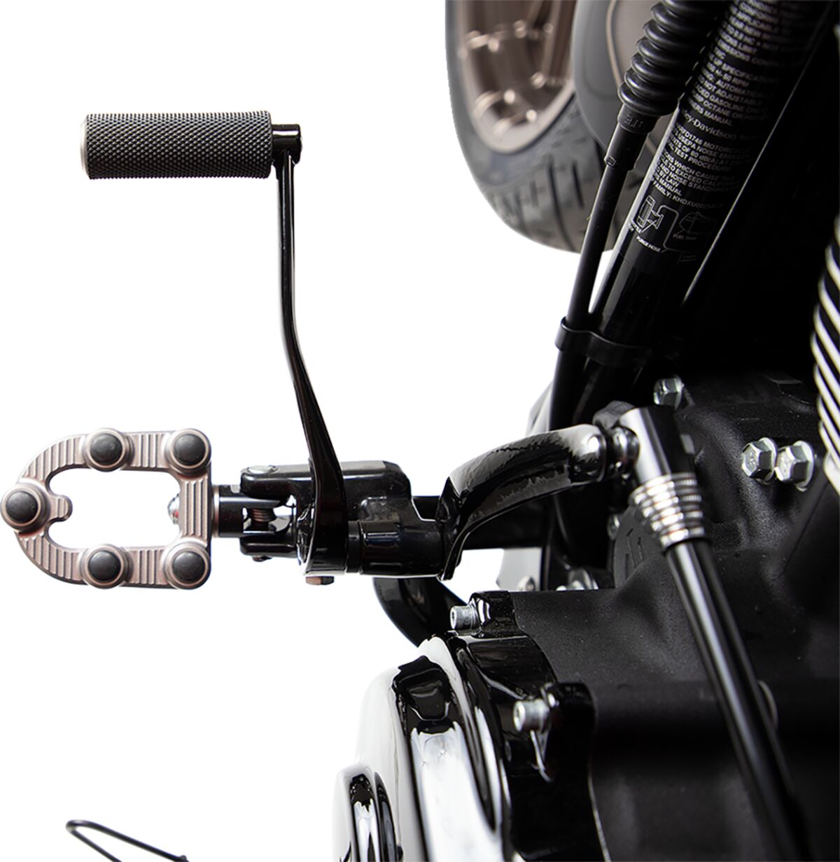 ARLEN NESS 07-959 Poggiapiedi MX TITANIO HARLEY DAVIDSON INDIAN HONDA SUZUKI KAWASAKI