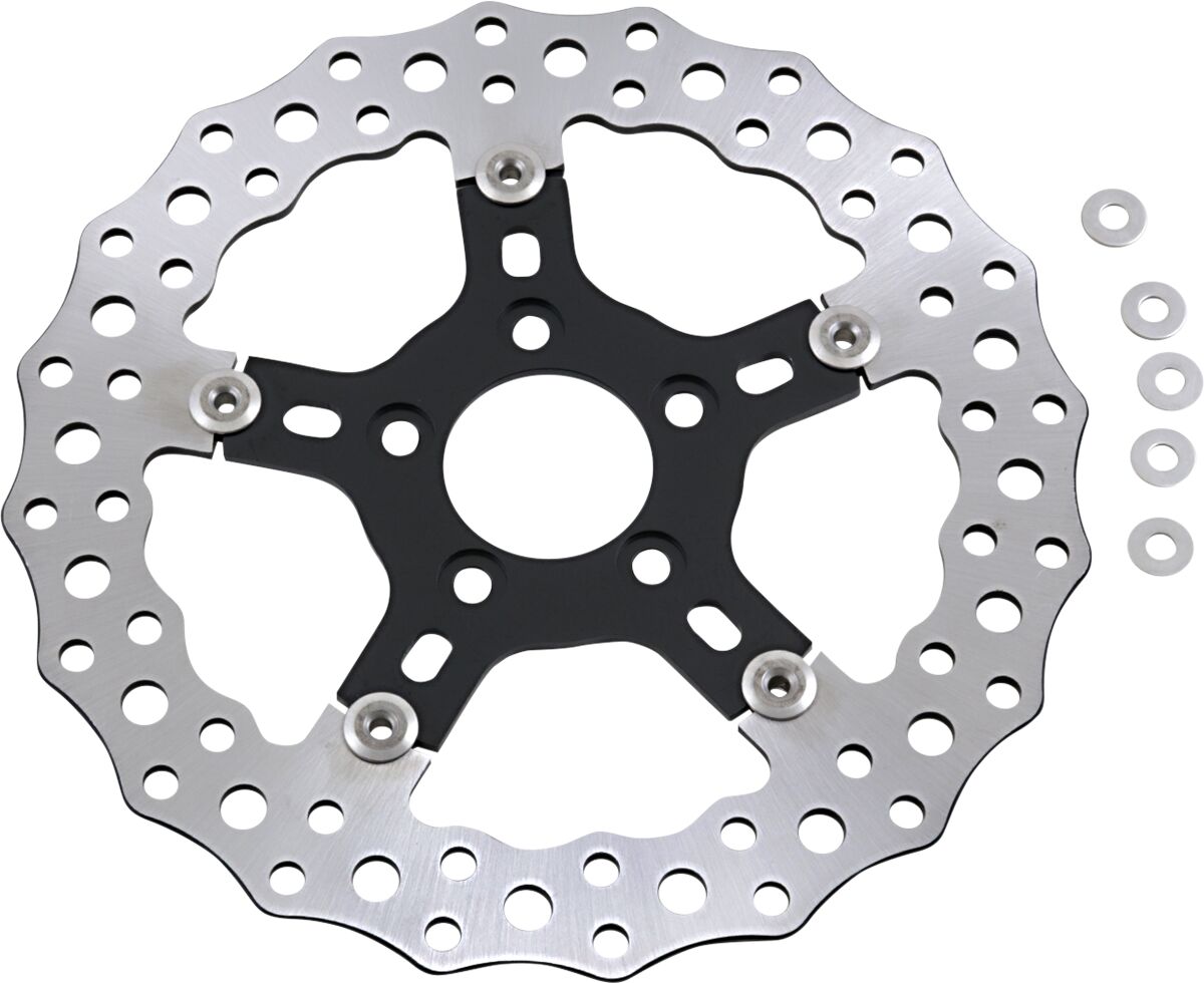 ARLEN NESS 02-787 Disco freno flottante ANTERIORE bordi seghettati Harley Davidson FXDF 1690 00>17