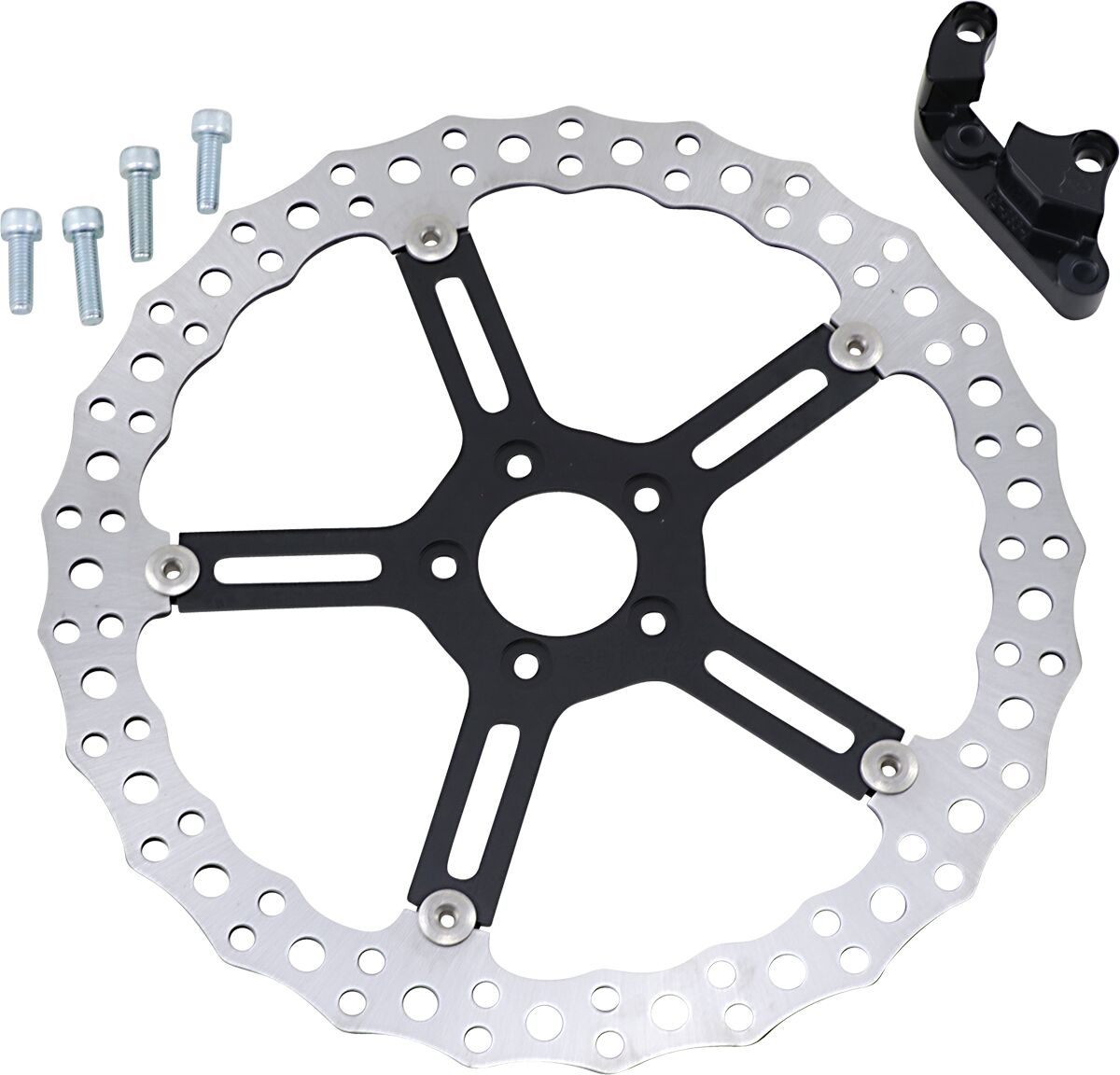 ARLEN NESS 02-996 Kit disco FRENO ANTERIORE flottante bordi seghettati Big Brake Harley Davidson	FXLRS 1923 ABS 18>24
