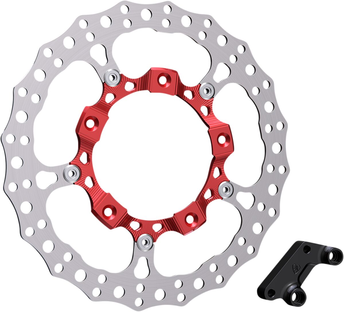 ARLEN NESS 300-007 Kit disco FRENO ANTERIORE flottante completo da 14″ Big Brake Harley Davidson FLHRXS 1868 ABS 14>24