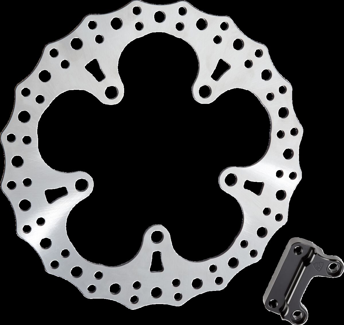 ARLEN NESS 300-012 Disco freno ANTERIORE flottante bordi seghettati Harley Davidson FLHRXS 1868 ABS 14>24