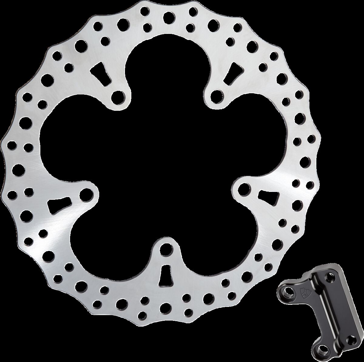 ARLEN NESS 300-013 Disco freno ANTERIORE flottante bordi seghettati Harley Davidson FLHRXS 1868 ABS 14>24