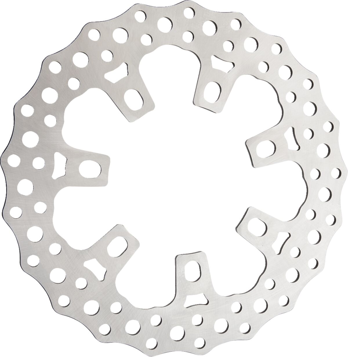 ARLEN NESS 300-043 Disco freno ANTERIORE flottante bordi seghettati Harley Davidson FLHTK 1868 ABS 20>24