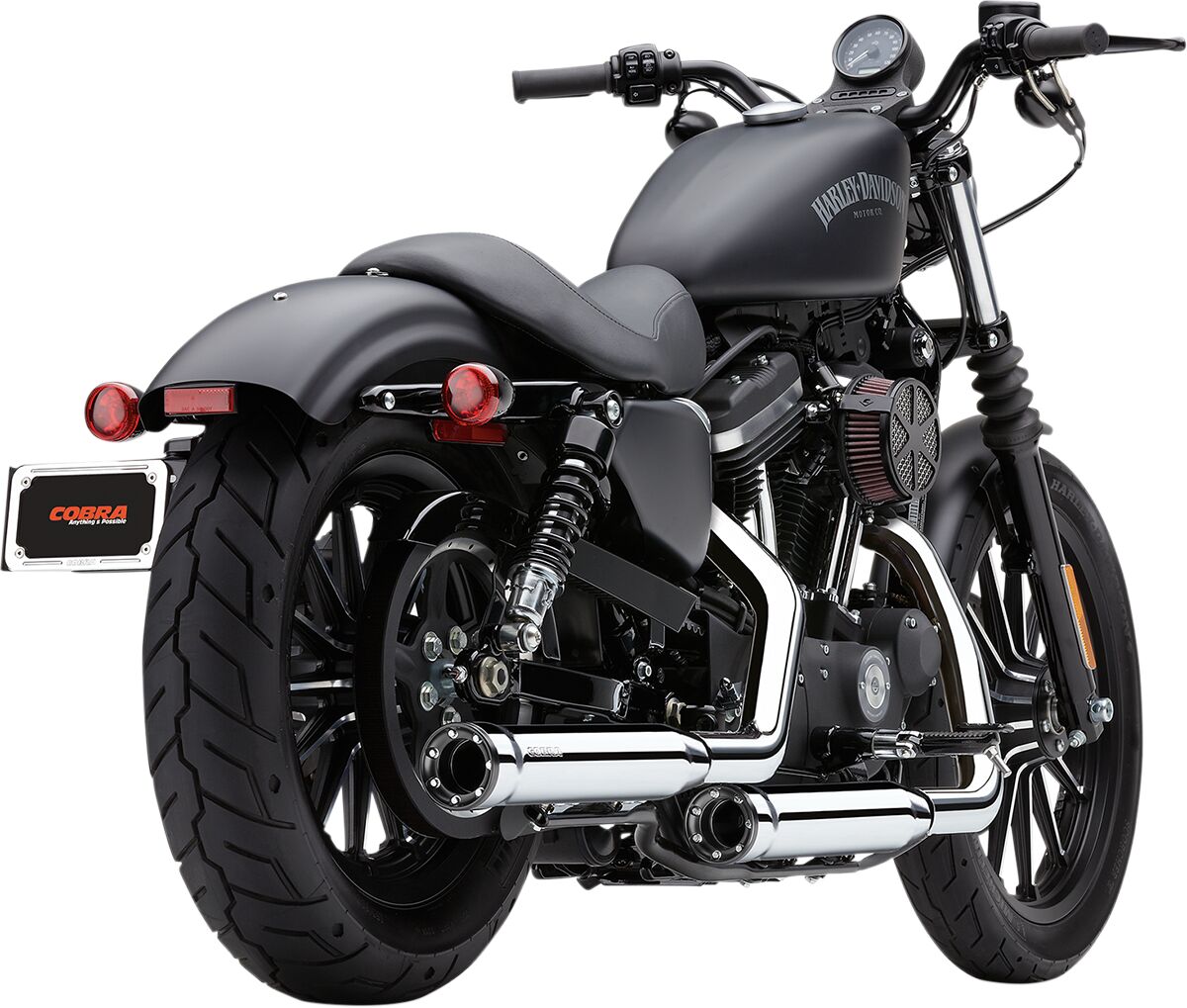 COBRA 6081 Silenziatori slip-on RPT da 3″ HARLEY DAVIDSON XL 883 N 14>22