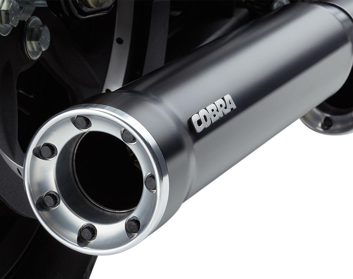 COBRA 6080RB Silenziatori slip-on RPT da 3″ HARLEY DAVIDSON XL 1200 V 04>13