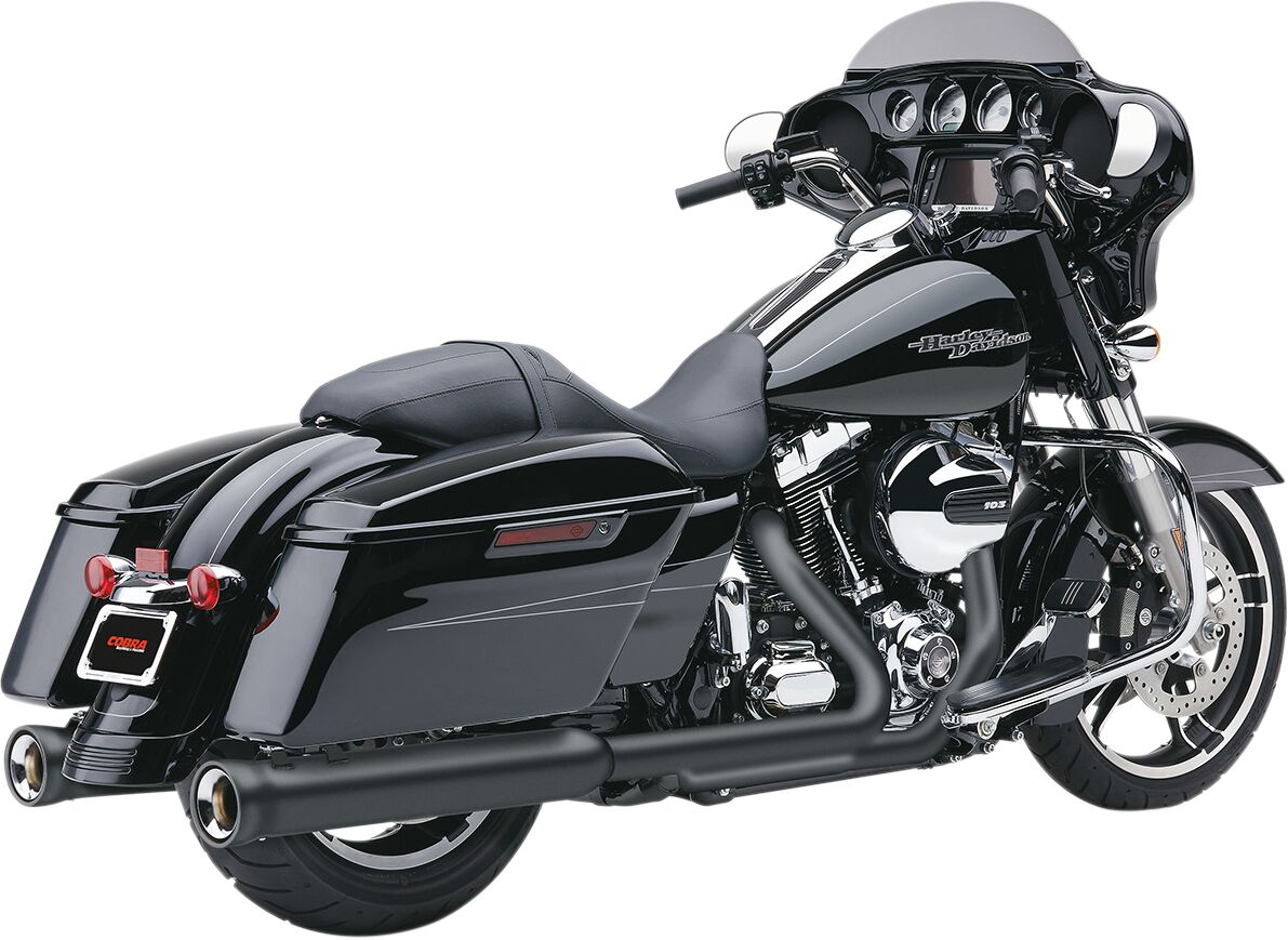COBRA 6109RB Silenziatori slip-on Neighbor Hater HARLEY DAVIDSON FLHR 1750 ABS 17>22