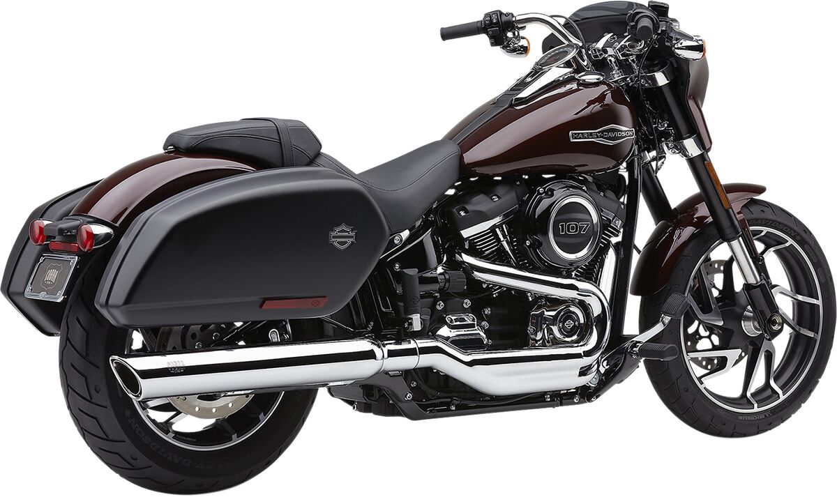 COBRA 6520 Silenziatori slip-on Twin 909 HARLEY DAVIDSON FLSB 1750 ABS 18>20