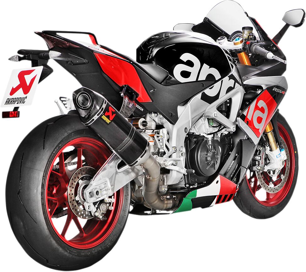AKRAPOVIC S-A10E8-RC SCARICO COMPLETO Evolution Line APRILIA RSV4 1100 ABS 15>20