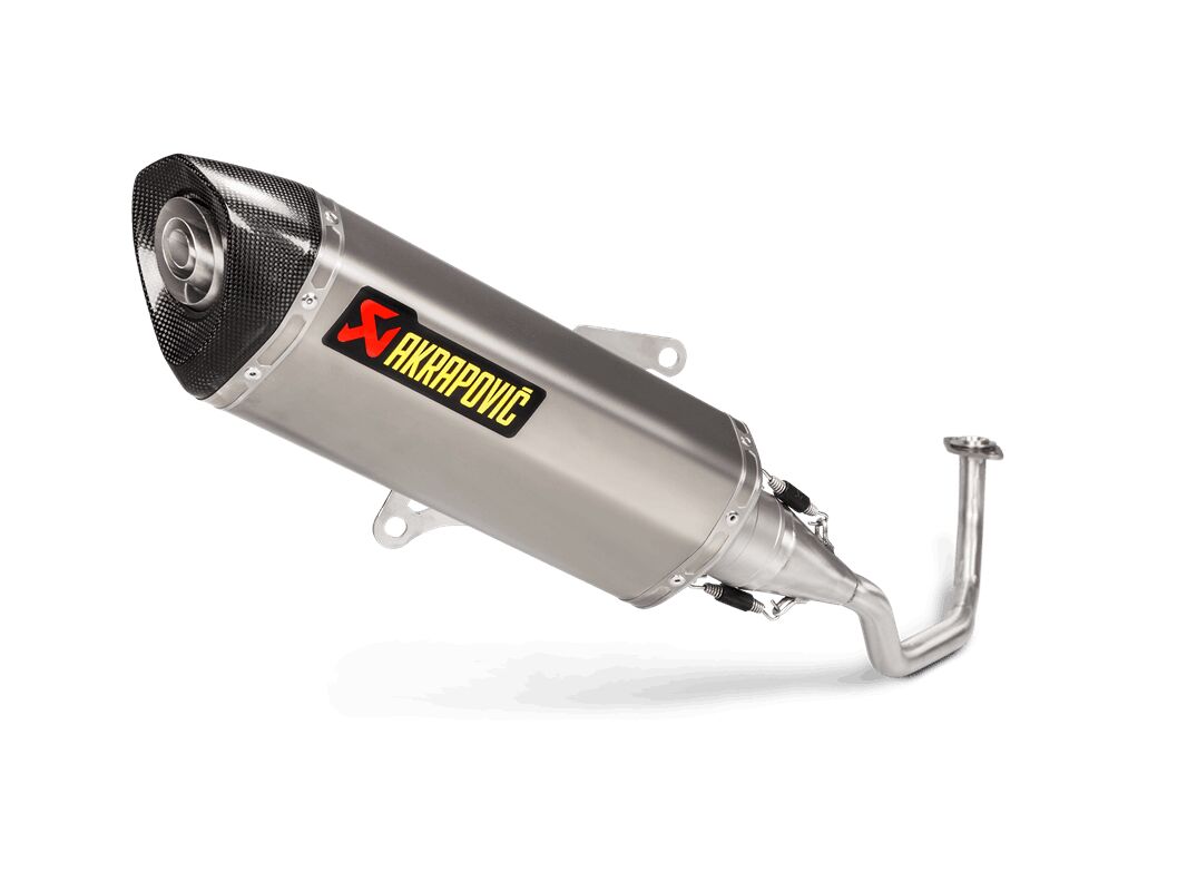 AKRAPOVIC S-H125R5-HRSS SCARICO COMPLETO integrale Racing Line scooter HONDA NSS 125 ABS 17>20