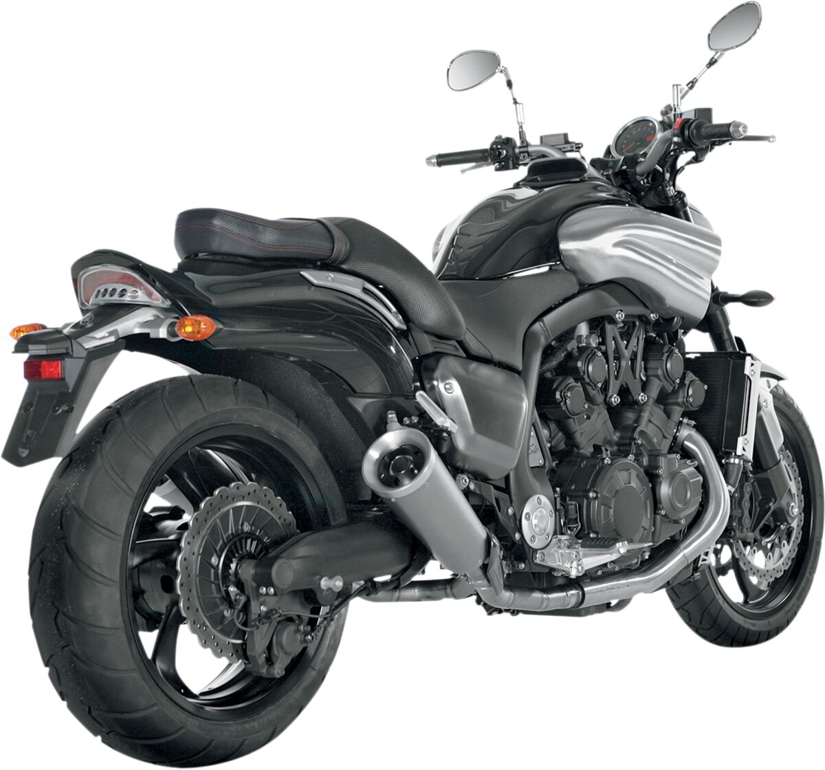 AKRAPOVIC S-Y17SO1-HBAV Silenziatori slip-on in titanio YAMAHA VMX 1700 ABS 09>16