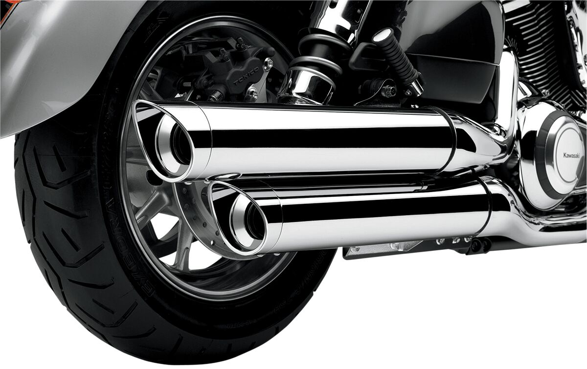 COBRA 4225 Silenziatori slip-on con fondello arrotondato KAWASAKI VN 1700 ABS 09>13