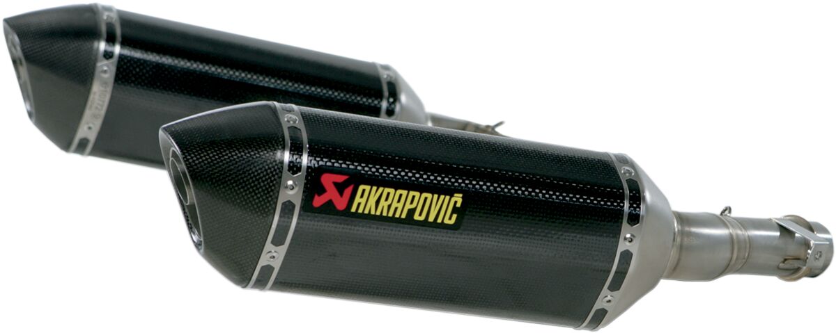 AKRAPOVIC S-K10SO6-HZC Silencer Slip-On Line STREET KAWASAKI Z 1000 10>13