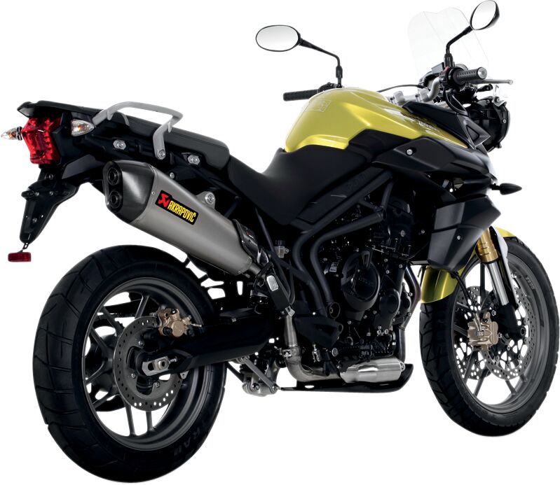 AKRAPOVIC S-T800SO1-HZAAT Silenziatore linea slip-on TRIUMPH	TIGER 800 XC ABS 11>16
