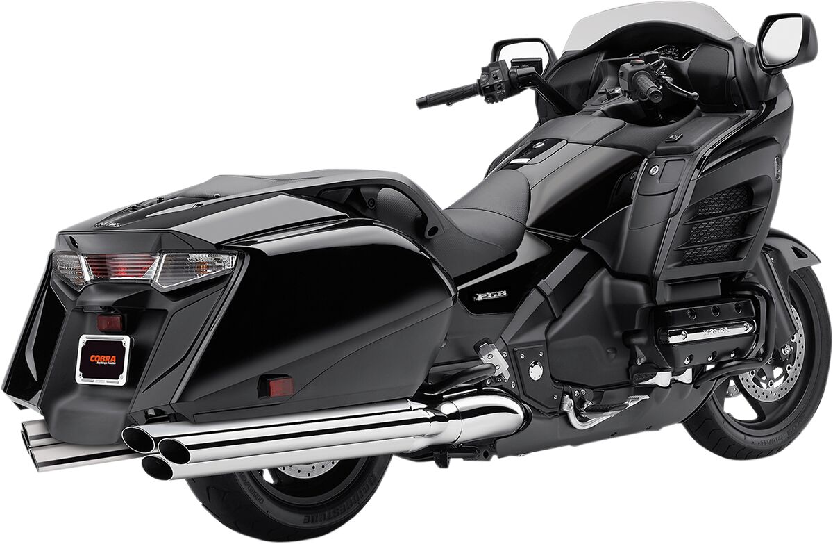 COBRA 1217 Silenziatori slip-on 6 in 2 in 6 HONDA GL 1800 12>17