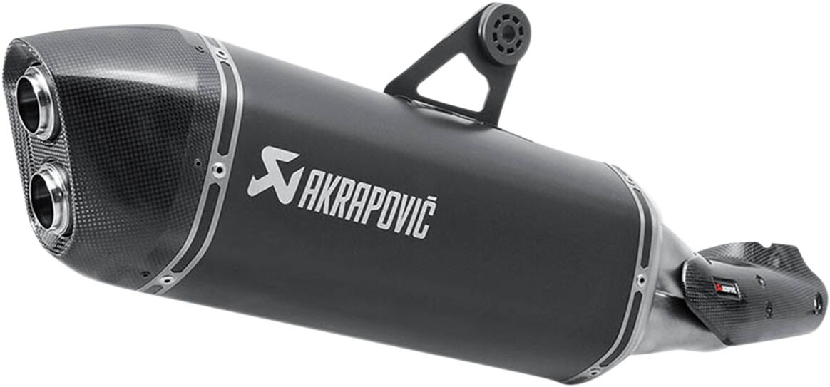AKRAPOVIC S-B12SO10-HAABL Silenziatore linea slip-on BMW R 1200 GS ABS 13>16