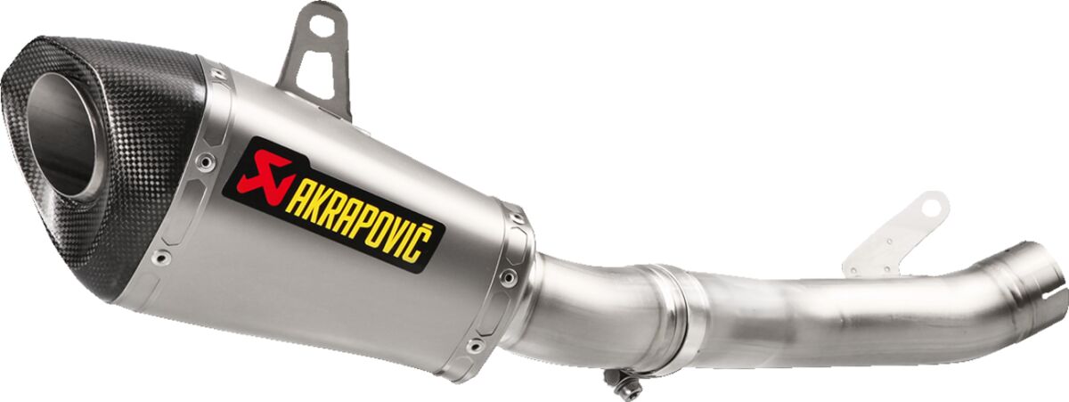 AKRAPOVIC S-K10SO17-ASZ Silenziatore linea slip-on KAWASAKI ZX-10 R 1000 ABS 16>20