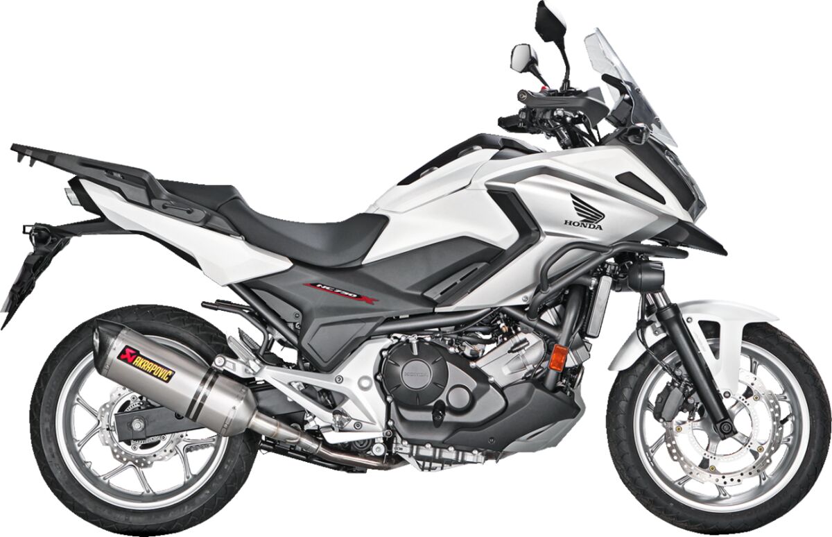 AKRAPOVIC S-H7SO2-HRT Silenziatore linea slip-on HONDA NC 750 X ABS 12>20
