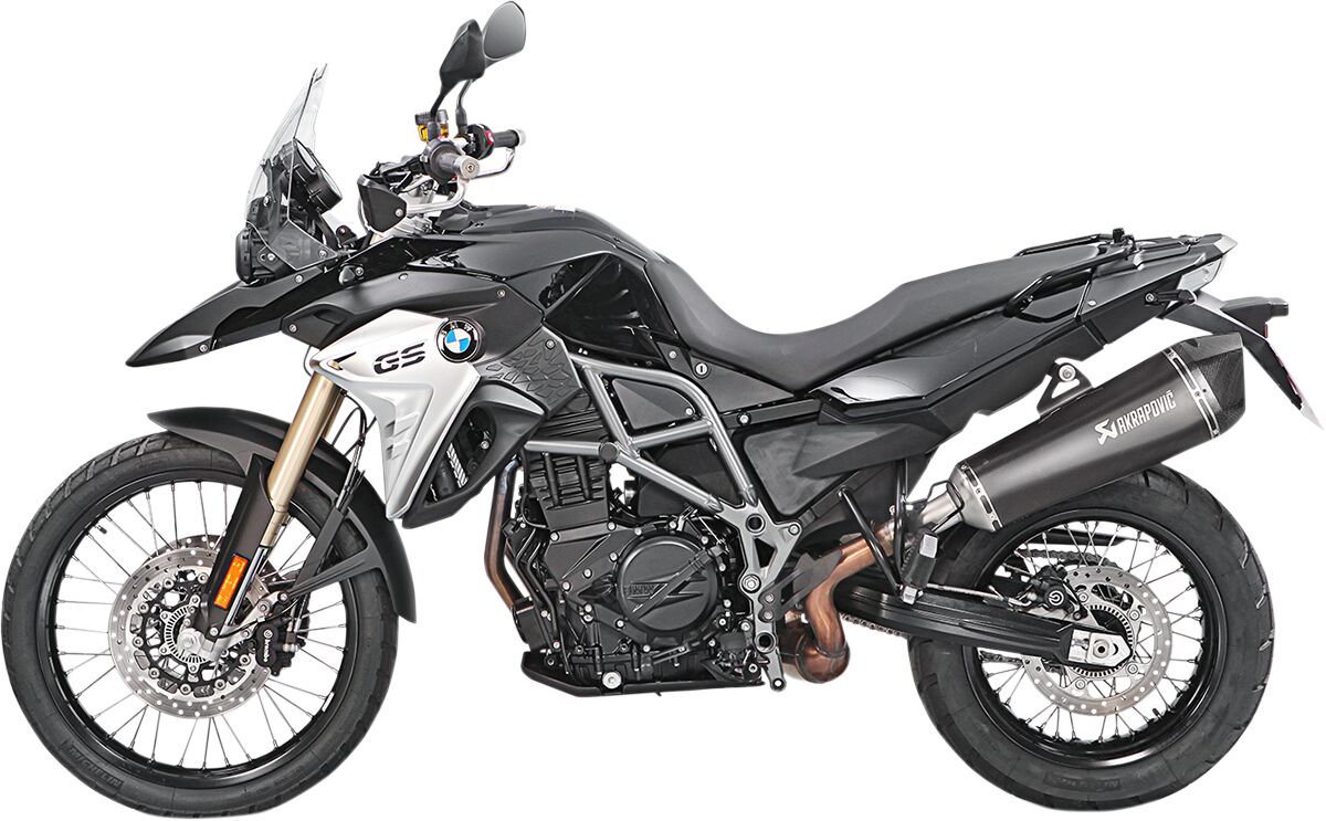 AKRAPOVIC S-B8SO6-HZAABL Silenziatore linea slip-on BMW F 800 GS ABS 08>17