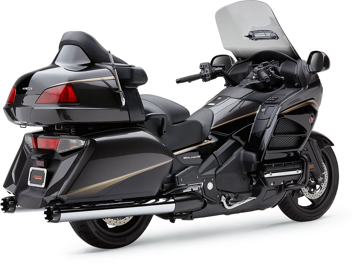 COBRA 1219 Silenziatori slip-on da 4″ HONDA GL 1800 ABS 03>19