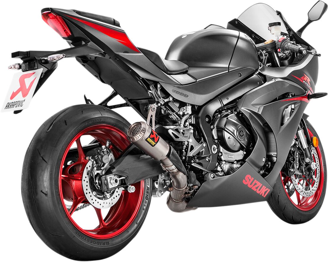 AKRAPOVIC S-S10SO13-CUBT Silenziatore slip-on in titanio SUZUKI GSX-R 1000 RZ ABS 17>25