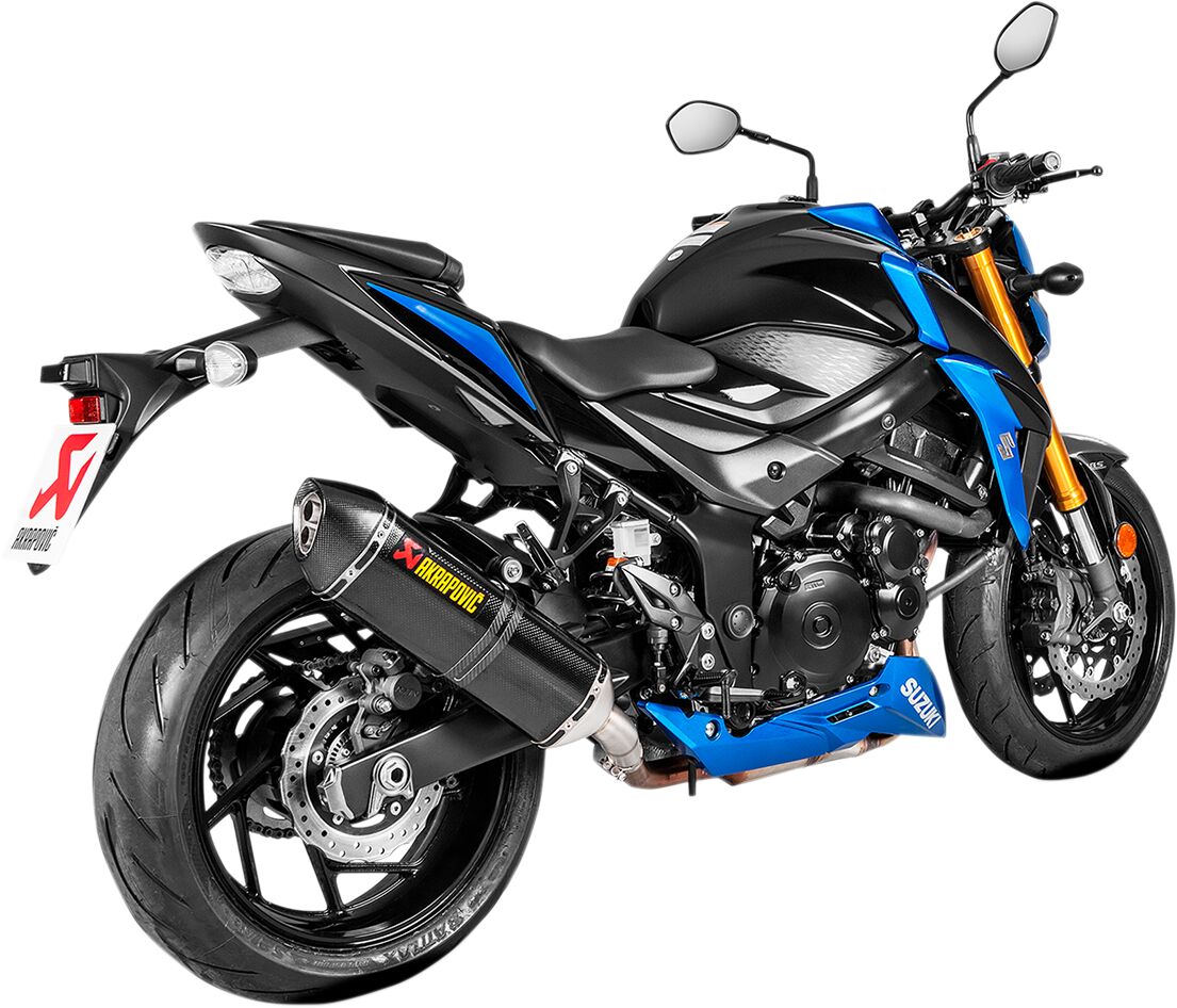 AKRAPOVIC S-S7SO2-HRC Silenziatore slip-on in fibra di carbonio SUZUKI GSX-S 750 Z 17>23