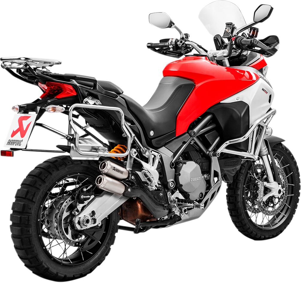AKRAPOVIC S-D9SO10-HIFFT Silenziatore slip-on in titanio DUCATI	MULTISTRADA 950 S ABS 17>20