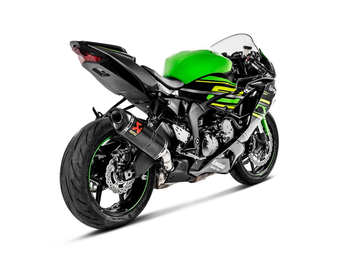 AKRAPOVIC S-K6SO7-ZC Silenziatore slip-on in fibra di carbonio KAWASAKI ZX-6 R 636 ABS 09>25