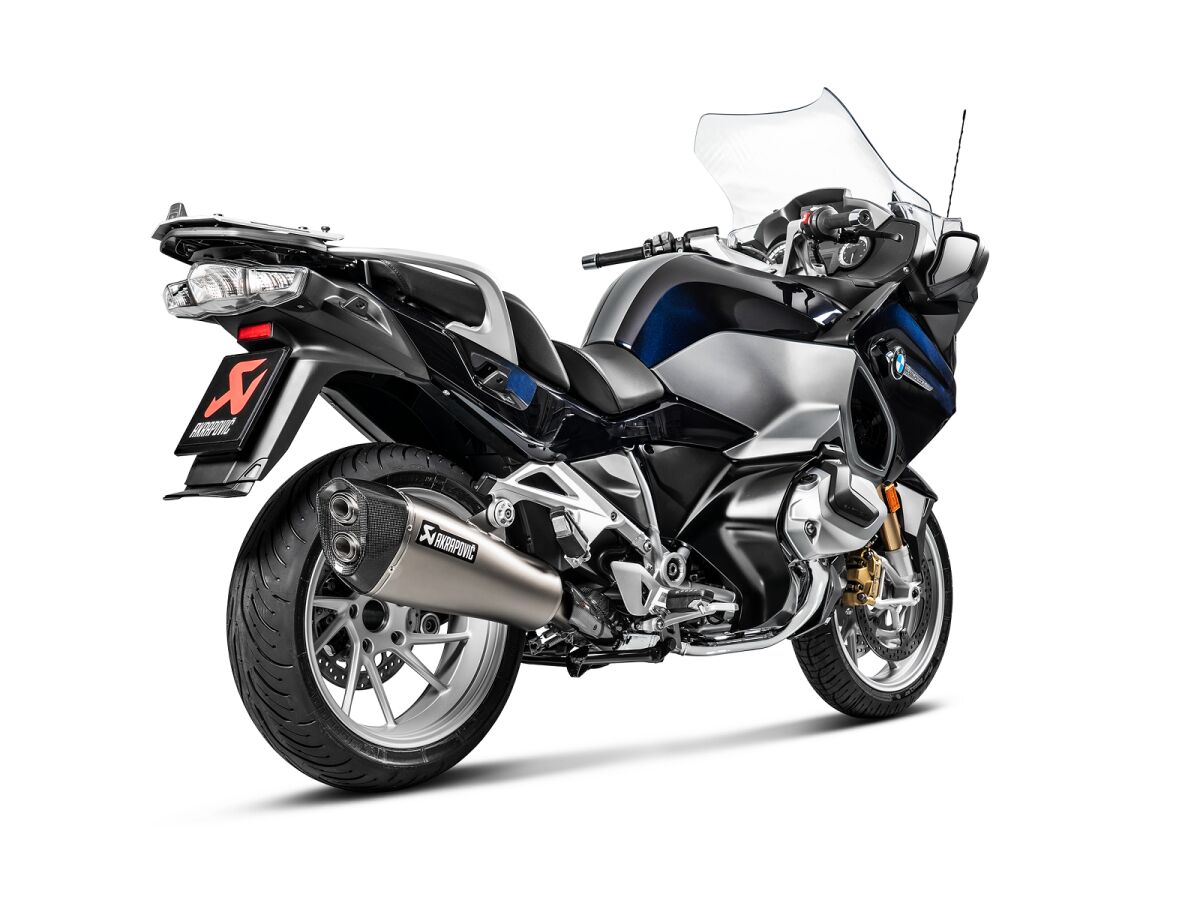 AKRAPOVIC S-B12SO21-HALAGT Silenziatore slip-on in titanio BMW R 1250 RT ABS 19>24