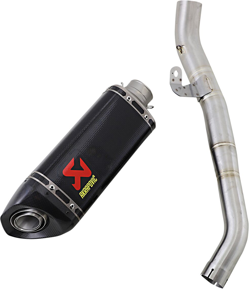 AKRAPOVIC S-T7SO3-APC Silenziatore linea slip-on TRIUMPH STREET TRIPLE 765 RS ABS 17>22