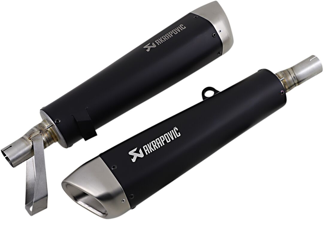 AKRAPOVIC S-T9SO2-HCQTBL Silenziatore linea slip-on TRIUMPH STREET TWIN 900 ABS 16>20
