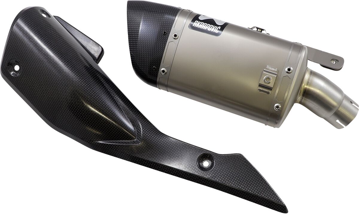 AKRAPOVIC S-S10SO15-HAPT/1 Silenziatore linea slip-on SUZUKI GSX-S 1000 S ABS 15>21