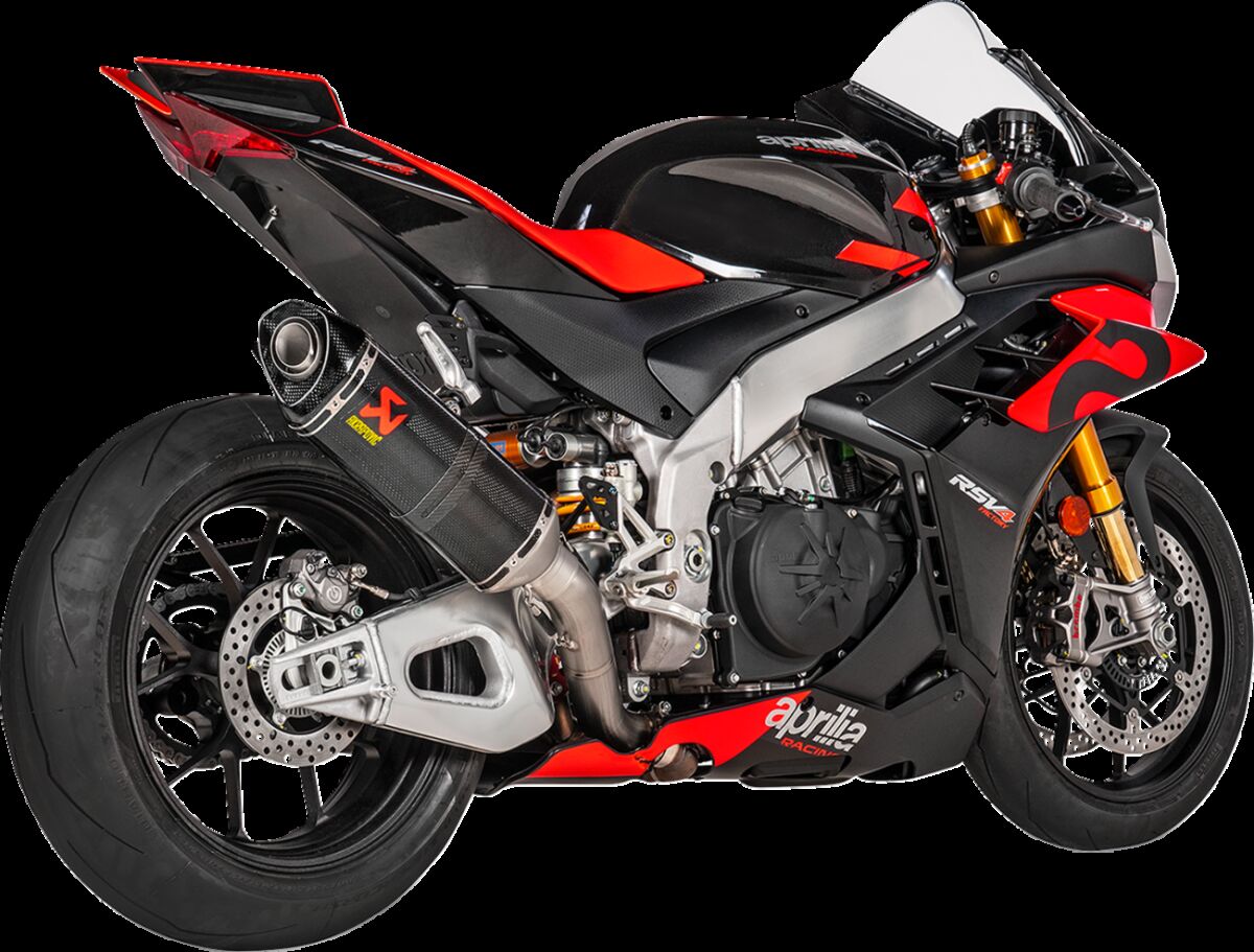 AKRAPOVIC S-A10SO13-RC Silenziatore linea slip-on APRILIA RSV4 1100 ABS 21>24