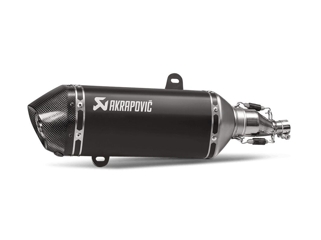 AKRAPOVIC S-VE125SO2-HZBL Silenziatore linea slip-on SCOOTER VESPA GTS 125 IGET ABS 21>24