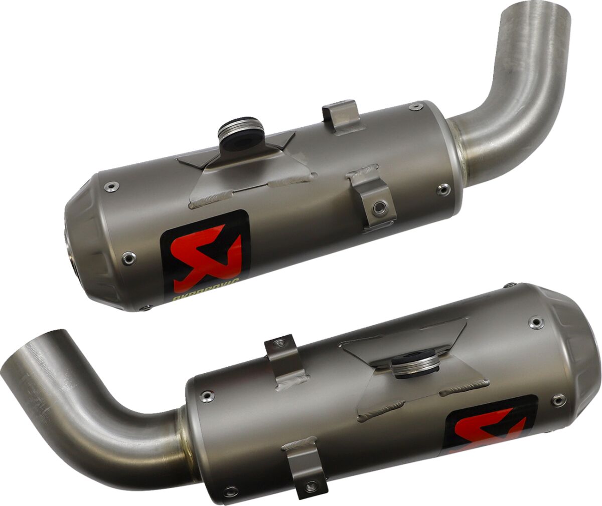 AKRAPOVIC S-D9SO15-HCBT Silenziatore linea slip-on DUCATI HYPERMOTARD 950 ABS 19>24