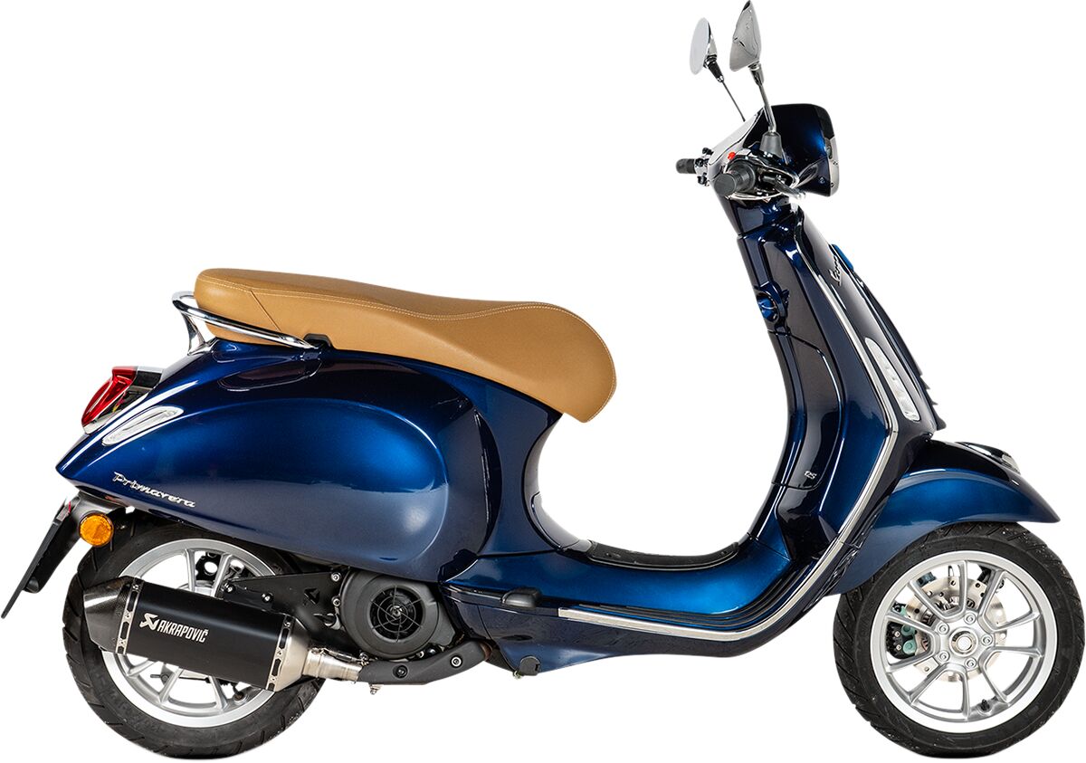 AKRAPOVIC S-VE125SO3-HZBL Silenziatore slip-on per scooter VESPA PRIMAVERA 125 S IGET ABS 21>22