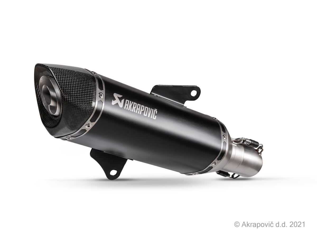 AKRAPOVIC S-H3SO8-HRSSBL  Silenziatore linea slip-on SCOOTER HONDA ADV 350 ABS 21>24