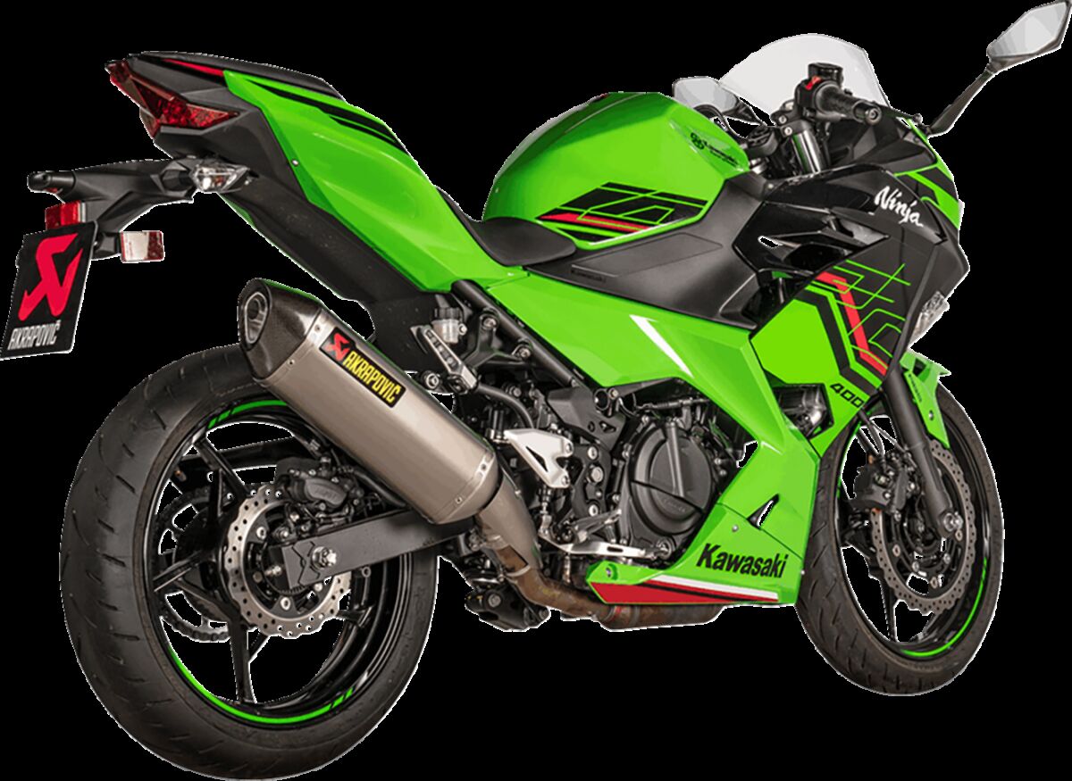 AKRAPOVIC S-K4SO7-HRT Silenziatore linea slip-on KAWASAKI Z 400 ABS 18>25