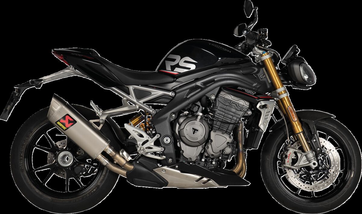AKRAPOVIC S-T12SO5-HAPXLT Silenziatore linea slip-on TRIUMPH	SPEED TRIPLE 1200 RR ABS 21>24