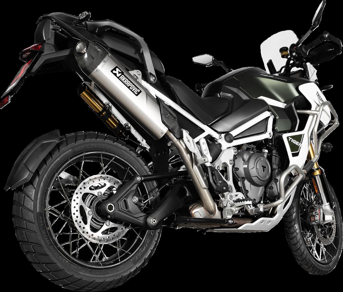 AKRAPOVIC S-T12SO6-HJA Silenziatore linea slip-on TRIUMPH TIGER 1200 ABS 22>24