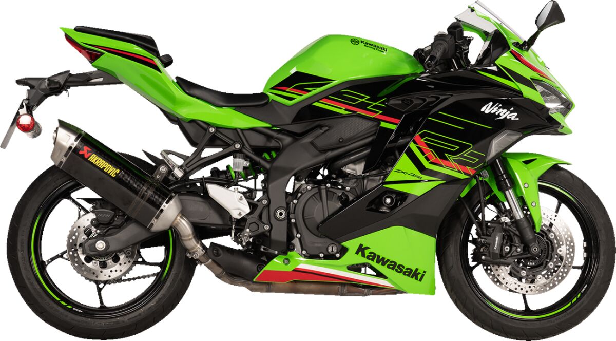 AKRAPOVIC S-K4SO8-HRC Silenziatore linea slip-on KAWASAKI ZX-4 RR 400 ABS 23>25