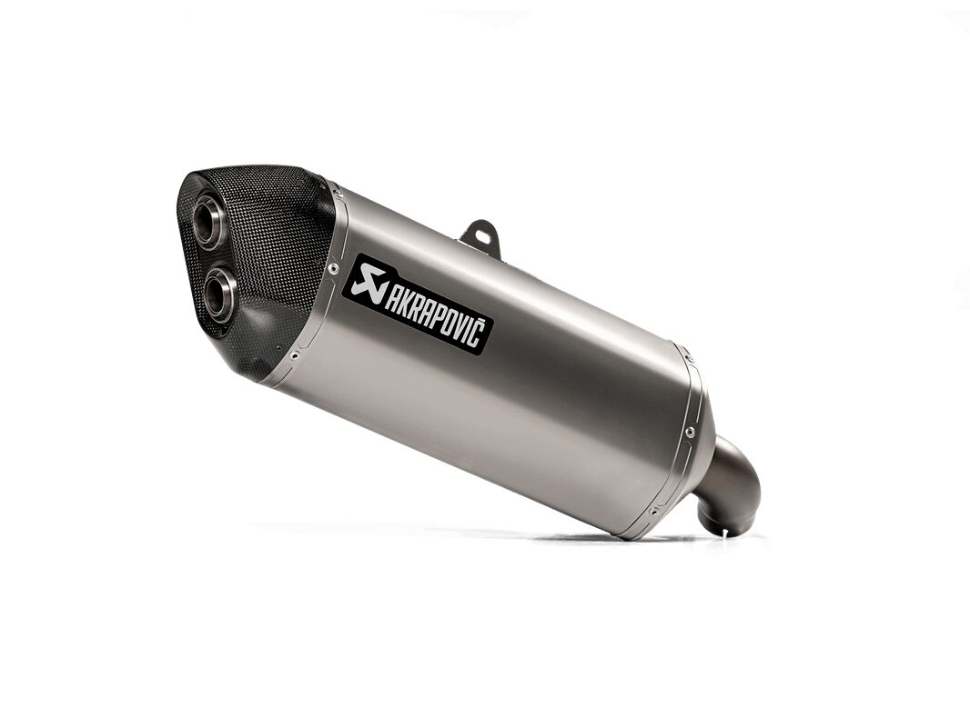 AKRAPOVIC S-S10SO18-HAFT Silencer Slip-On Line STREET SUZUKI DL 1050 XT ABS 14>25
