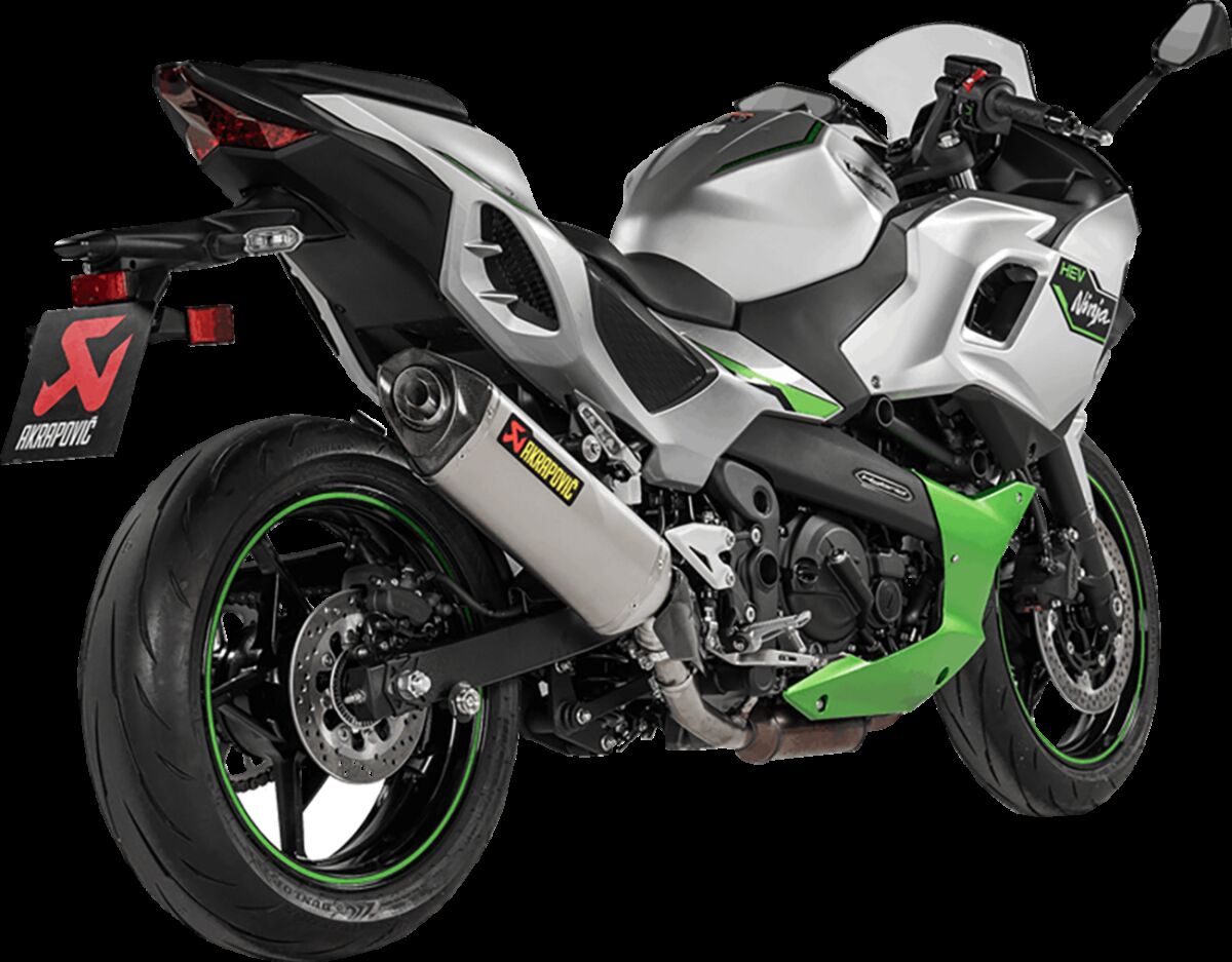 AKRAPOVIC S-K4SO9-HRT Silenziatore linea slip-on KAWASAKI NINJA 7 ABS 24>25