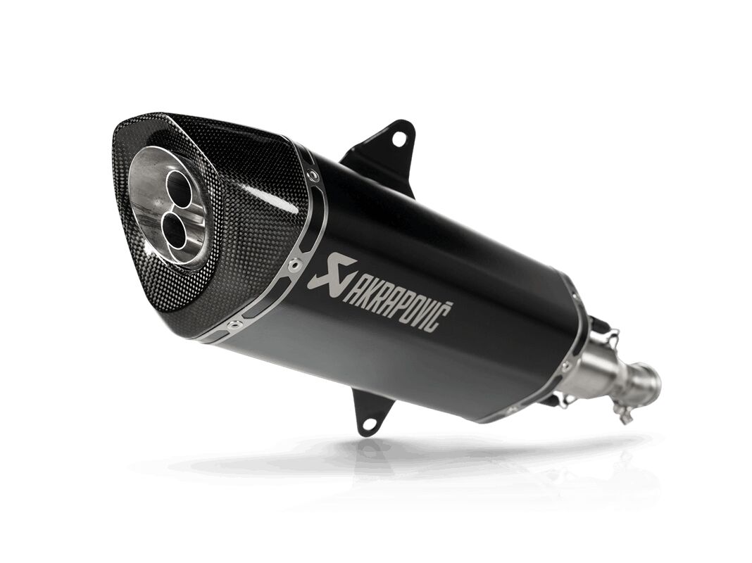 AKRAPOVIC S-IT3SO1-HRTBL Silenziatore linea slip-on SCOOTER ITALJET DRAGSTER 300 ABS 24>25