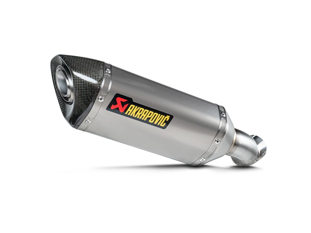 AKRAPOVIC S-K9SO11-HZT Silenziatore slip-on in titanio KAWASAKI Z 900 ABS 2025