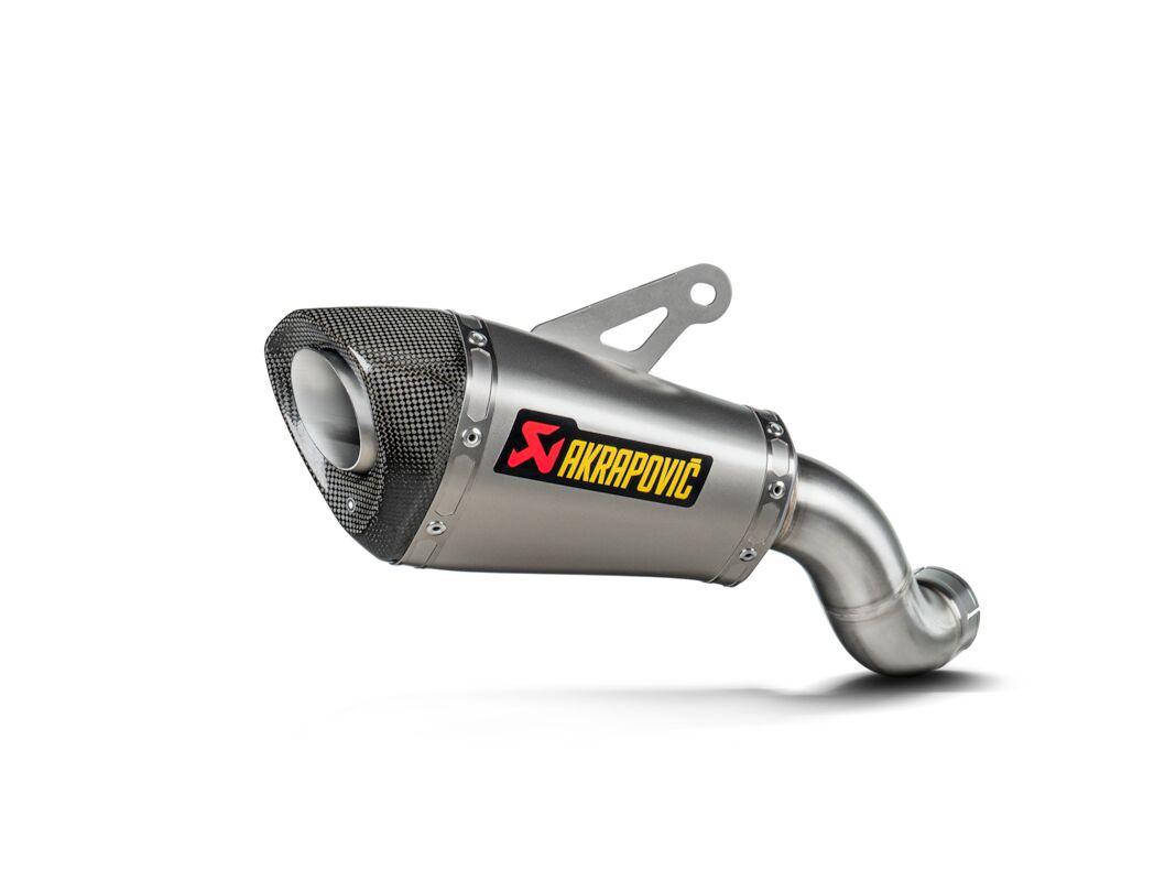 AKRAPOVIC S-K9SO12-ASZT Silenziatore slip-on in titanio KAWASAKI Z 900 ABS 2025